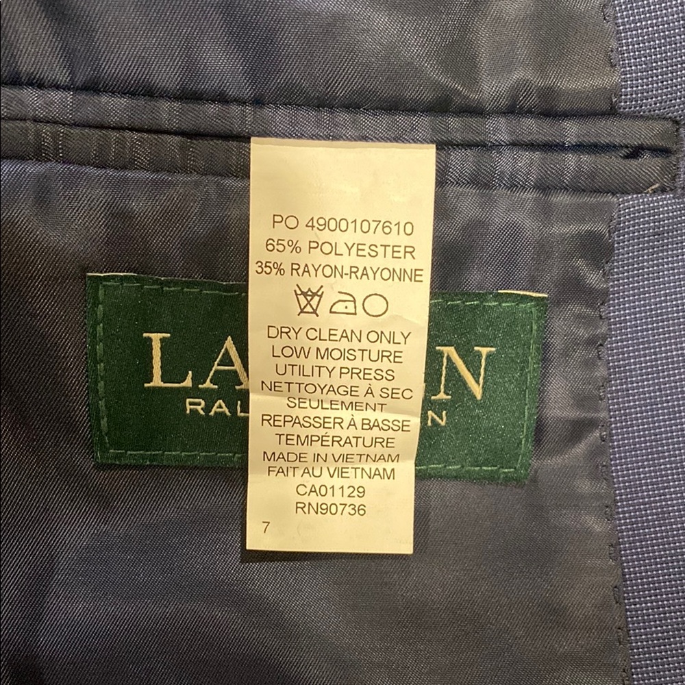 Lauren Ralph Lauren Blue Matching Set - Picture 7 of 16